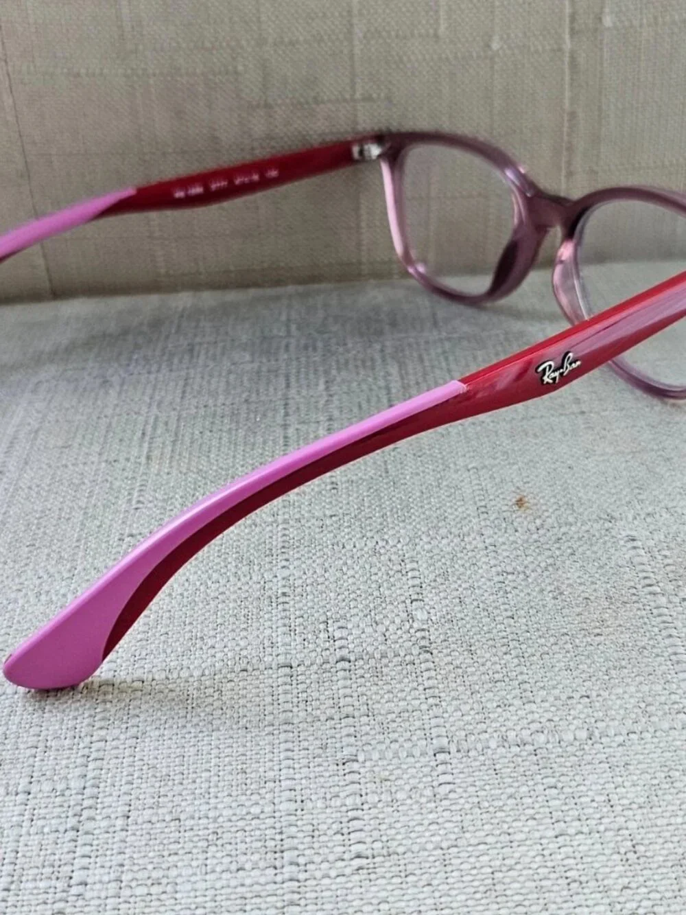 Ray-Ban Youth Glasses Frame Eyewear RB1586 3777 Red/Pink Tone Eyeglasses $129